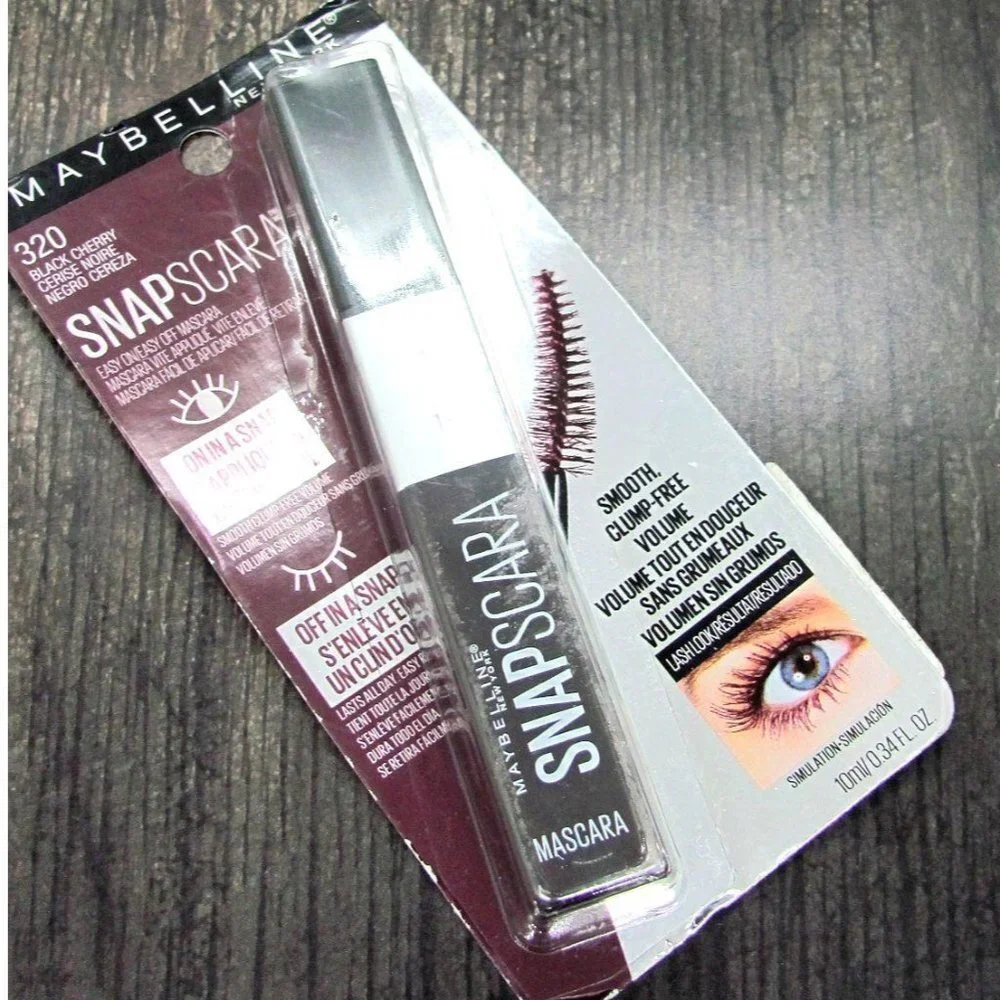 Maybelline Snapscara Washable Mascara Black Cherry